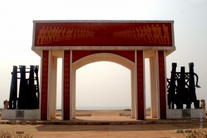 Monument, porte, esclave, ouidah, Bénin,1